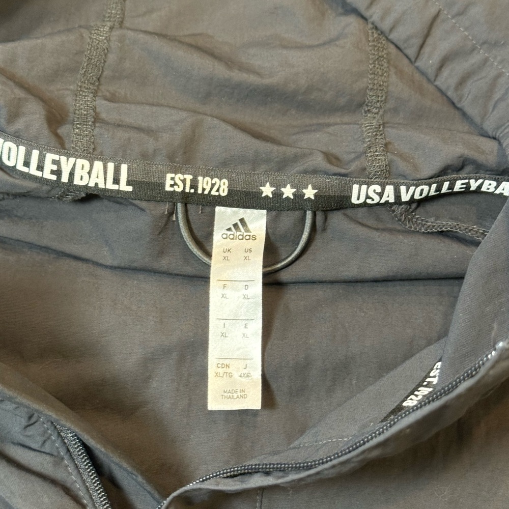 Adidas USA Olympics Men's Black Warmup Jacket XL - Picture 6 of 10